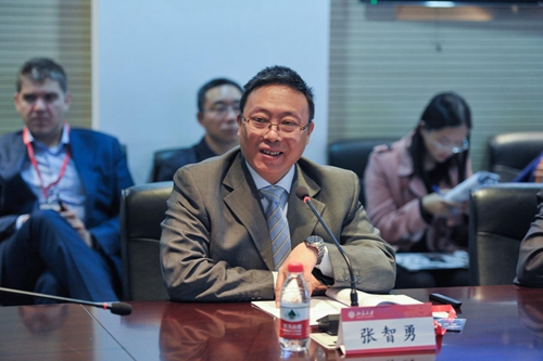 北京大学法学院张智勇副教授作主题发言